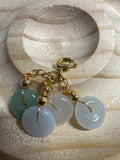 4pcs Burma Jade hanging 9*3.2